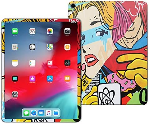 עור אדיסקינס תואם ל- Apple iPad Pro 12.9 ″ - Cartoon Mania | כיסוי עטיפת מדבקות ויניל מגן, עמיד